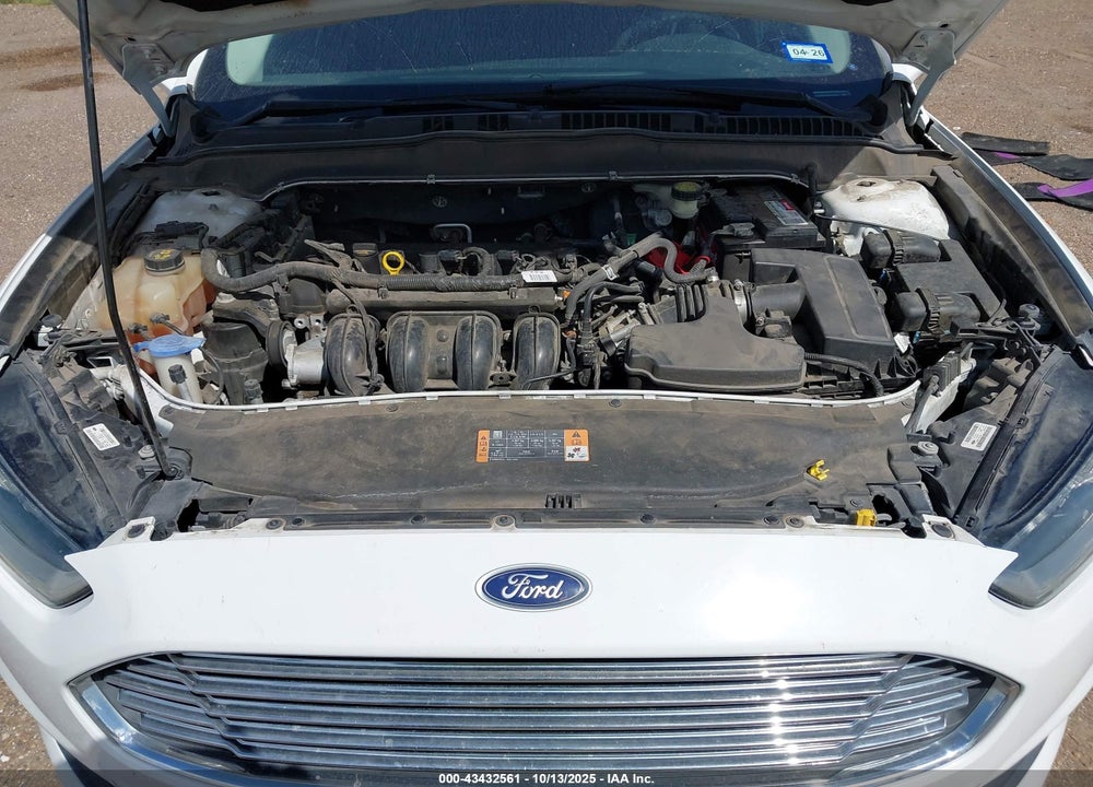 2016 FORD FUSION VIN: 3FA6P0H74GR306996