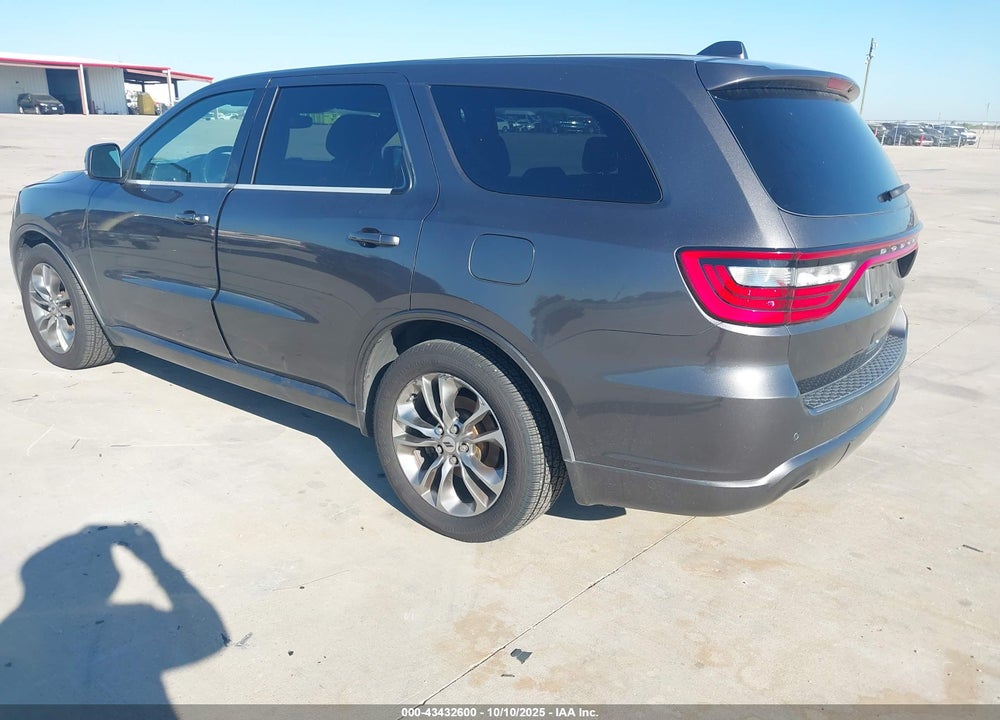 2019 DODGE DURANGO VIN: 1C4SDHCT8KC558617