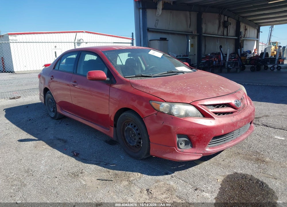 2012 TOYOTA COROLLA S VIN: 2T1BU4EE5CC777034