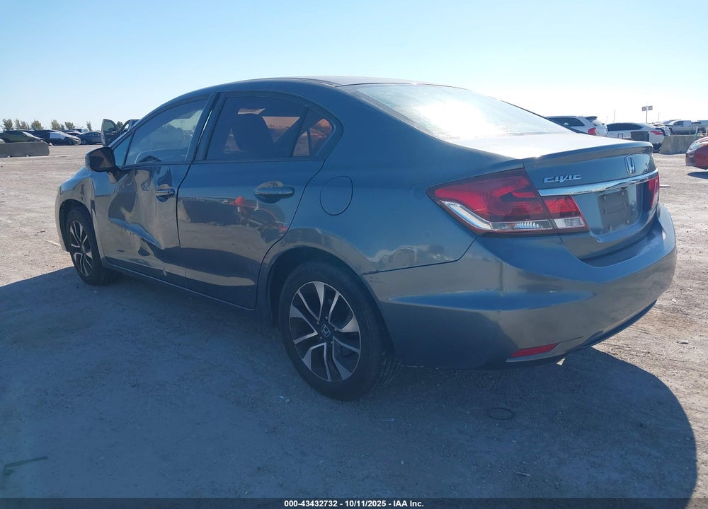 2013 HONDA CIVIC EX VIN: 19XFB2F86DE019808