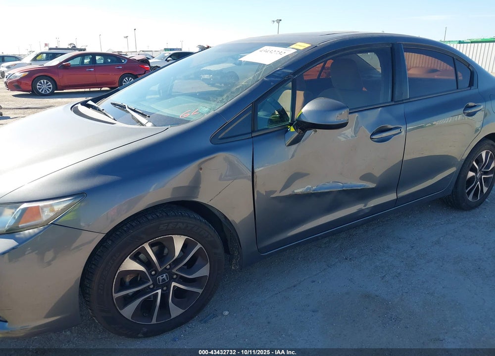 2013 HONDA CIVIC EX VIN: 19XFB2F86DE019808