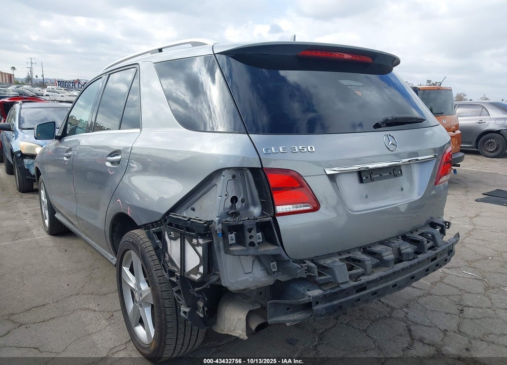 2016 MERCEDES-BENZ GLE 350 VIN: 4JGDA5JB1GA779369