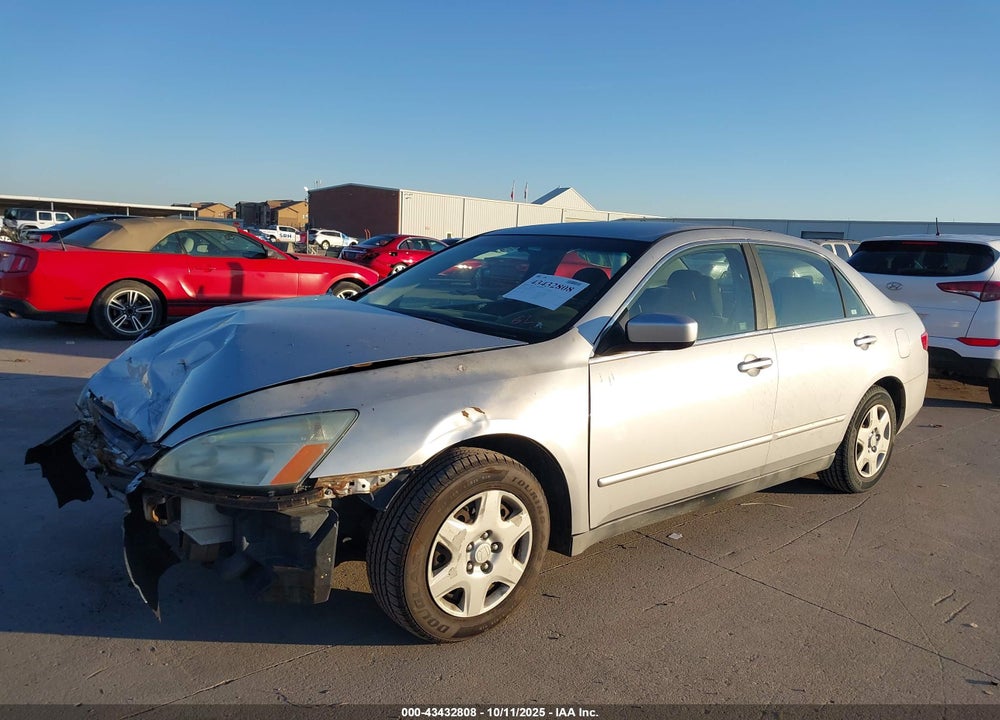 2005 HONDA ACCORD 2.4 LX VIN: 1HGCM56445A016956