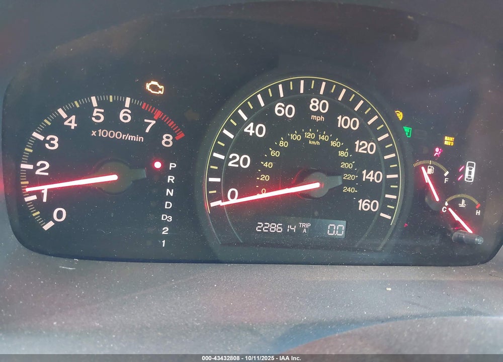 2005 HONDA ACCORD 2.4 LX VIN: 1HGCM56445A016956