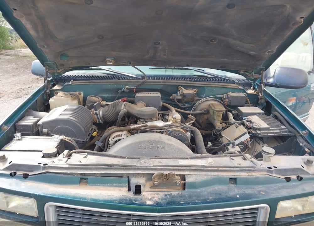 1998 GMC SIERRA 1500 SL WIDESIDE VIN: 2GTEK19R4W1536048