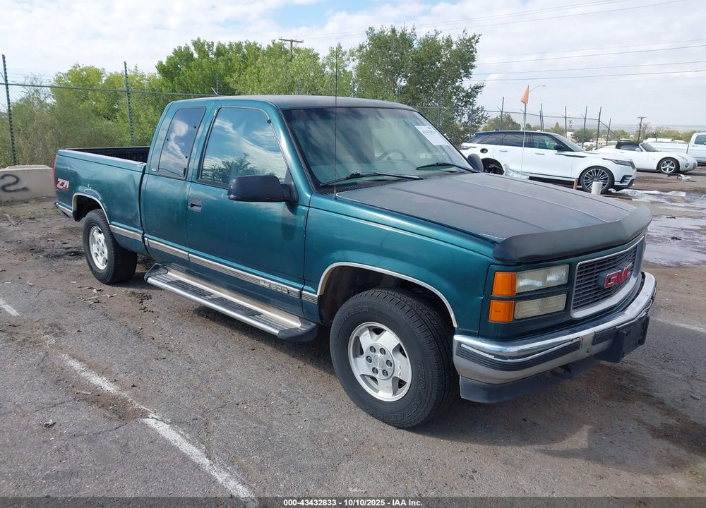 1998 GMC SIERRA 1500 SL WIDESIDE VIN: 2GTEK19R4W1536048