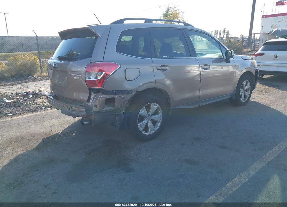 2014 SUBARU FORESTER 2.5I LIMITED VIN: JF2SJAHC9EH557784