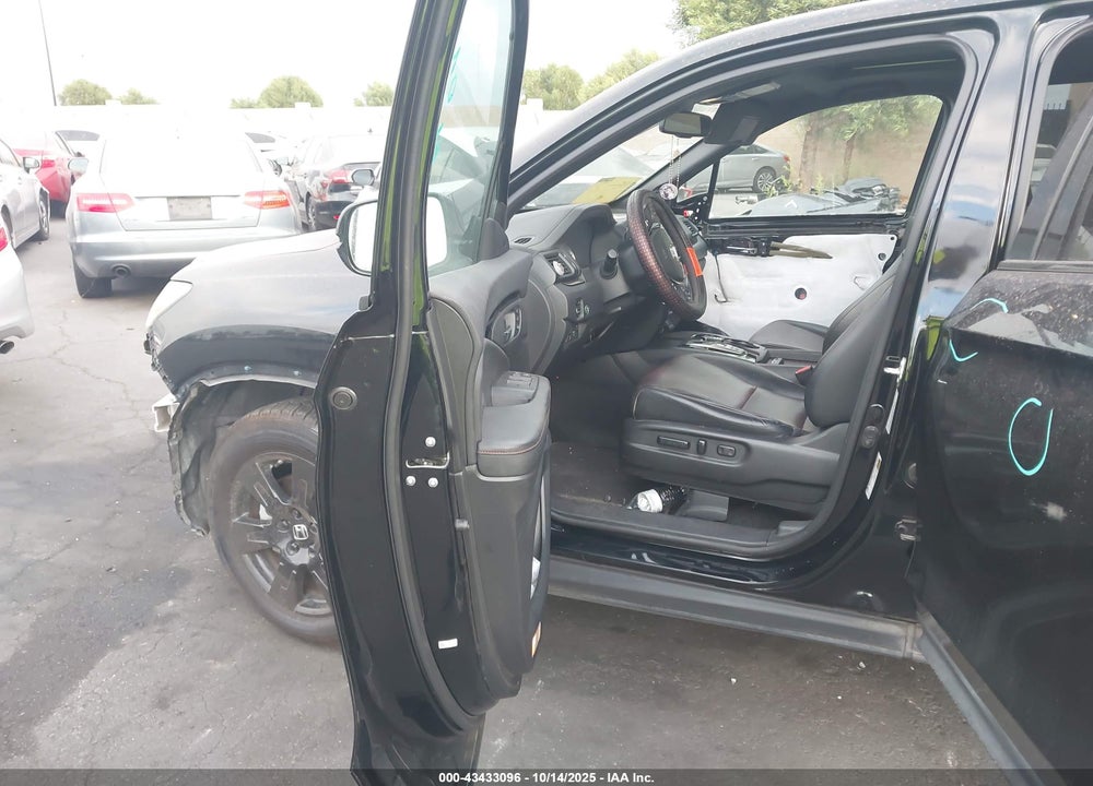 2020 HONDA RIDGELINE BLACK EDITION VIN: 5FPYK3F88LB020733