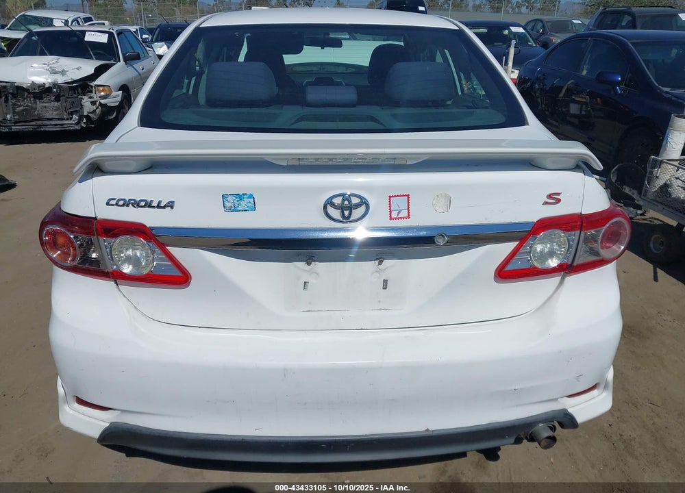 2013 TOYOTA COROLLA VIN: 5YFBU4EE4DP163478
