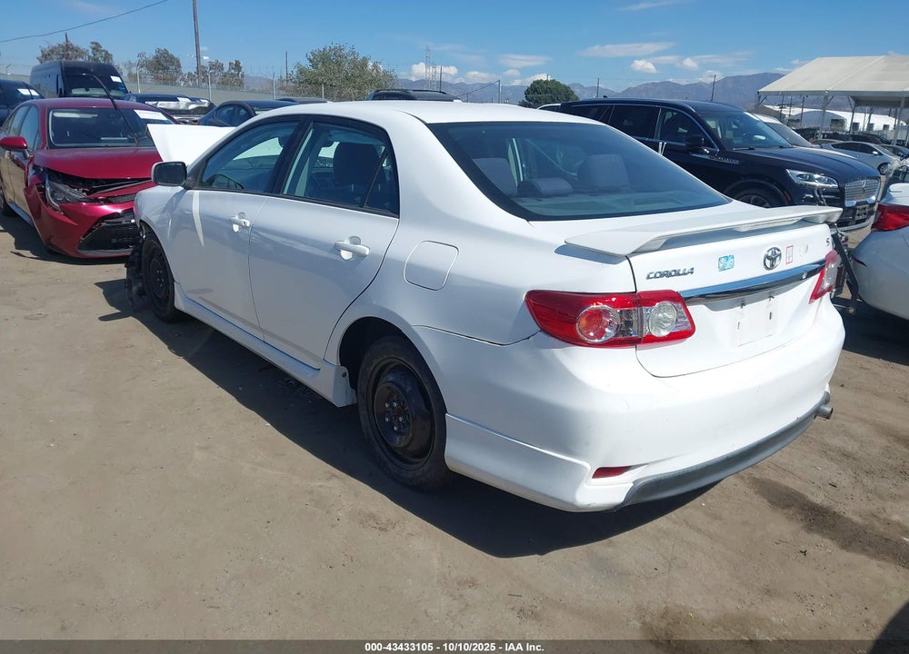 2013 TOYOTA COROLLA VIN: 5YFBU4EE4DP163478