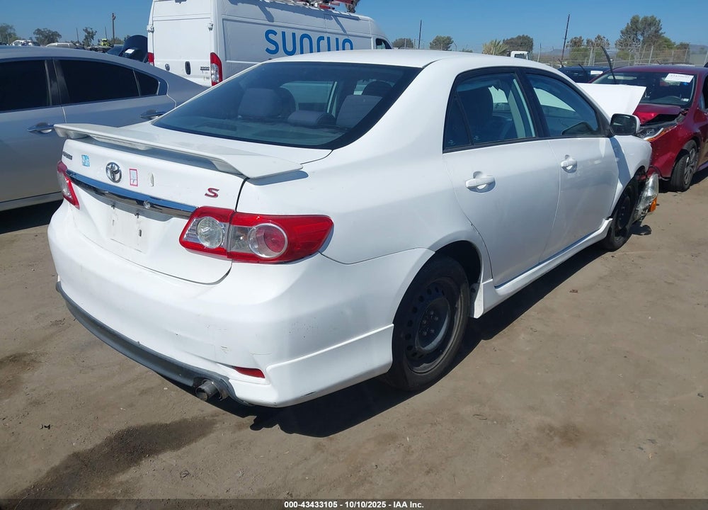 2013 TOYOTA COROLLA VIN: 5YFBU4EE4DP163478