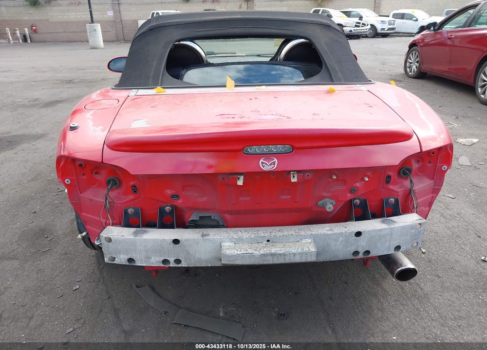 2005 MAZDA MX-5 MIATA CLOTH VIN: JM1NB353750411018
