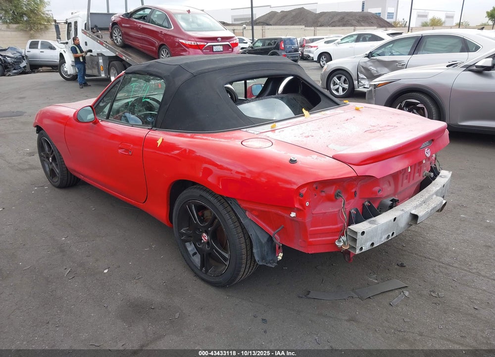 2005 MAZDA MX-5 MIATA CLOTH VIN: JM1NB353750411018