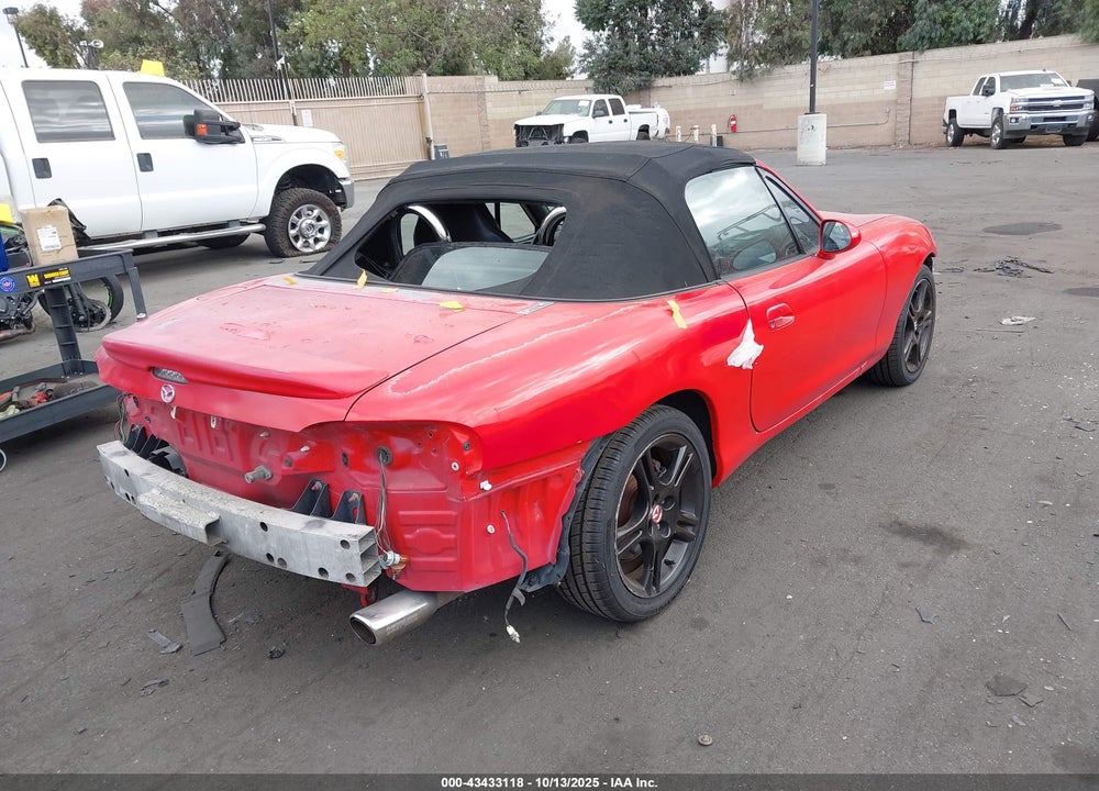 2005 MAZDA MX-5 MIATA CLOTH VIN: JM1NB353750411018