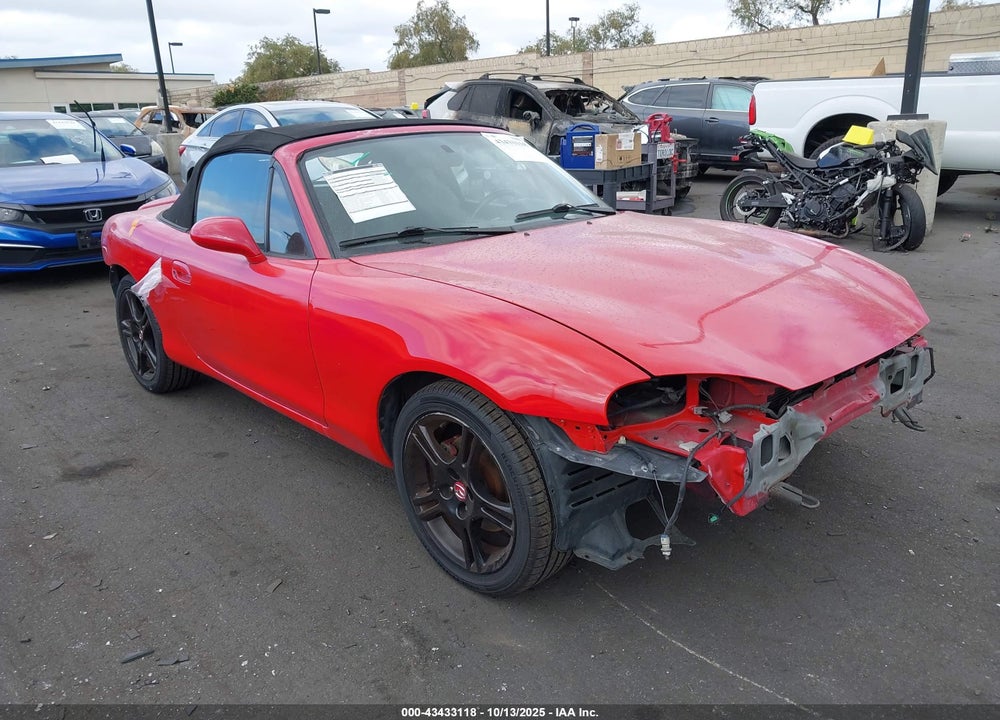 2005 MAZDA MX-5 MIATA CLOTH VIN: JM1NB353750411018