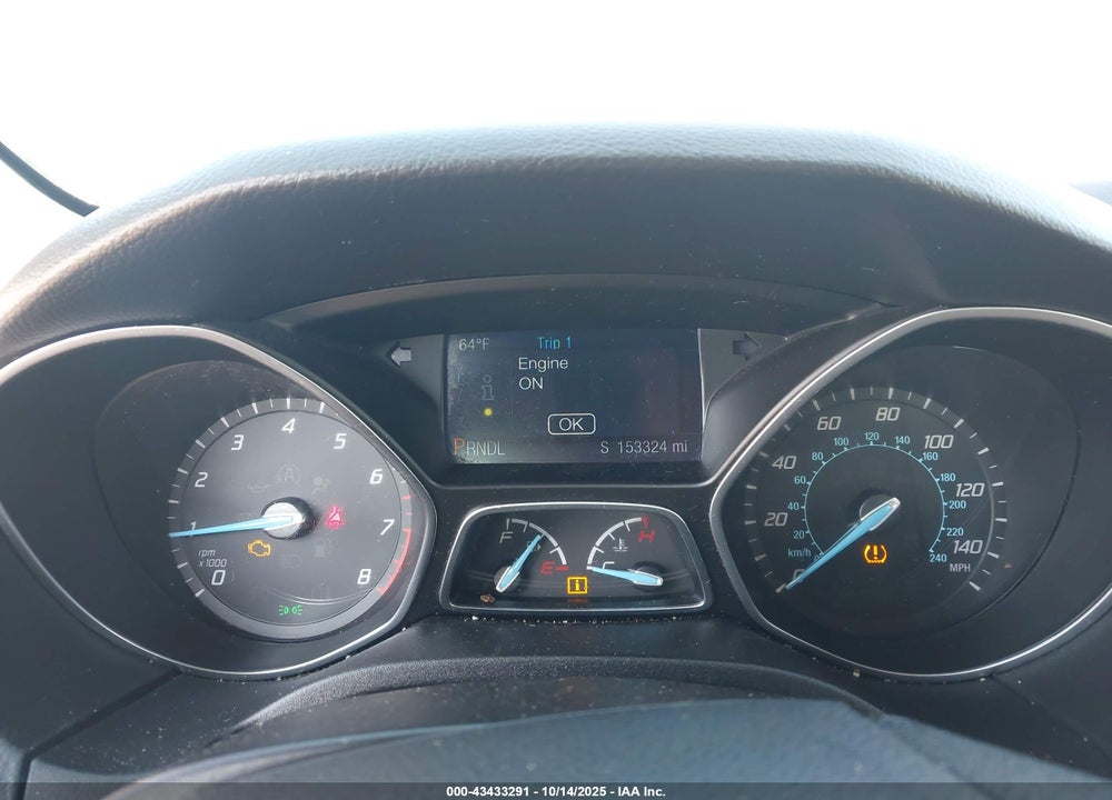 2014 FORD FOCUS SE VIN: 1FADP3F21EL427920