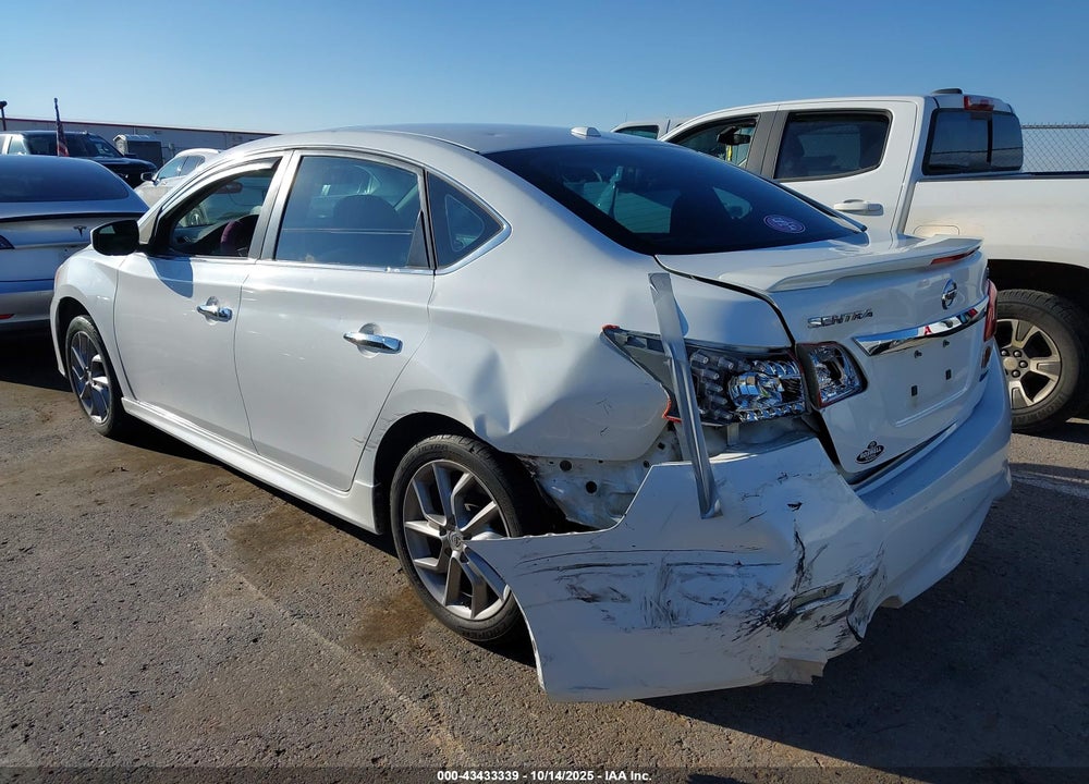 2014 NISSAN SENTRA SR VIN: 3N1AB7AP9EY258553