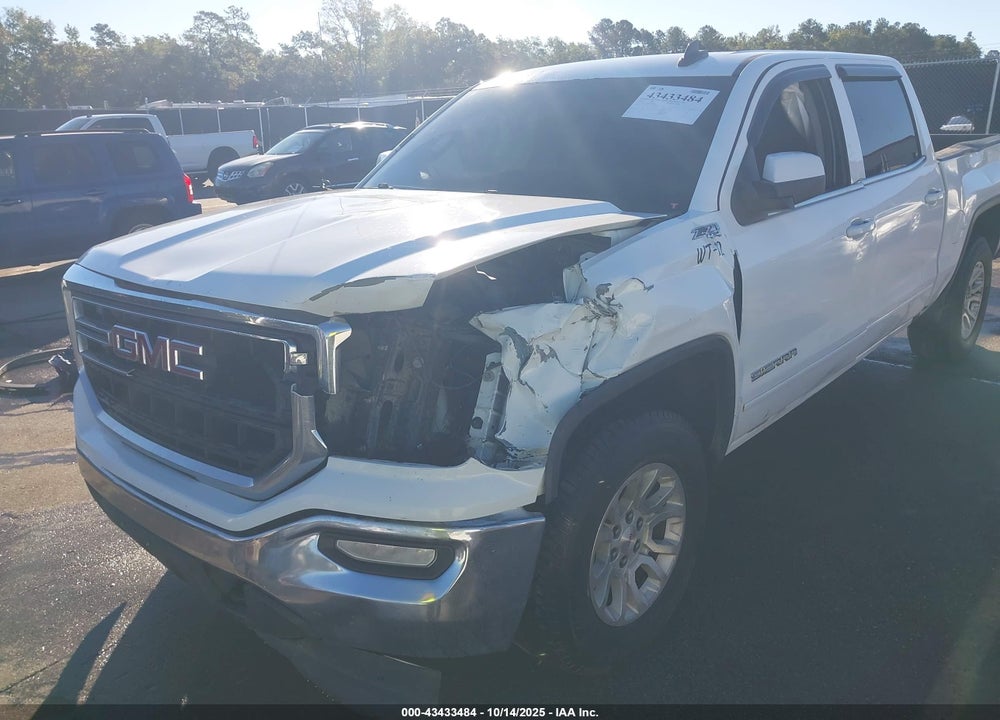 2016 GMC SIERRA 1500 SLE VIN: 3GTU2MEC0GG133837