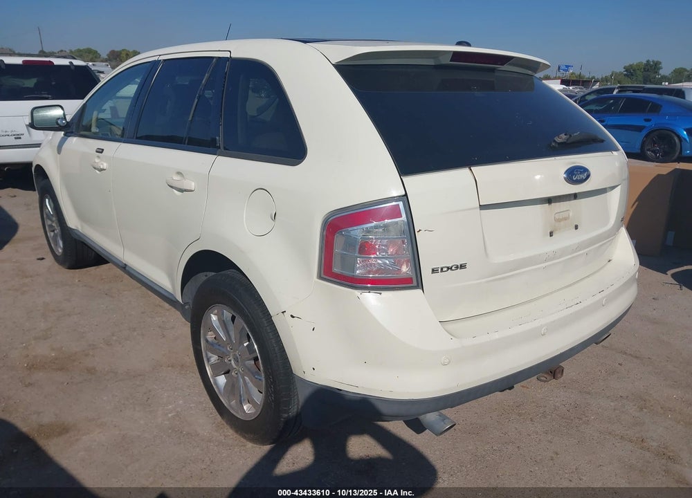 2007 FORD EDGE SEL PLUS VIN: 2FMDK39CX7BB13291