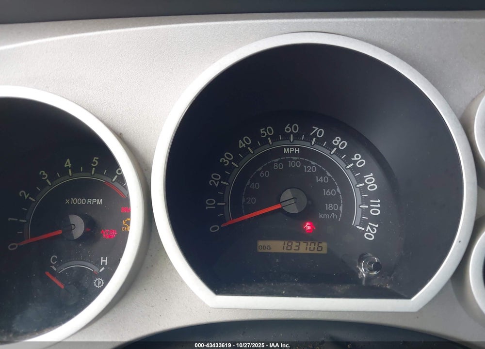 2007 TOYOTA TUNDRA SR5 4.7L V8 VIN: 5TFRT54177X011545