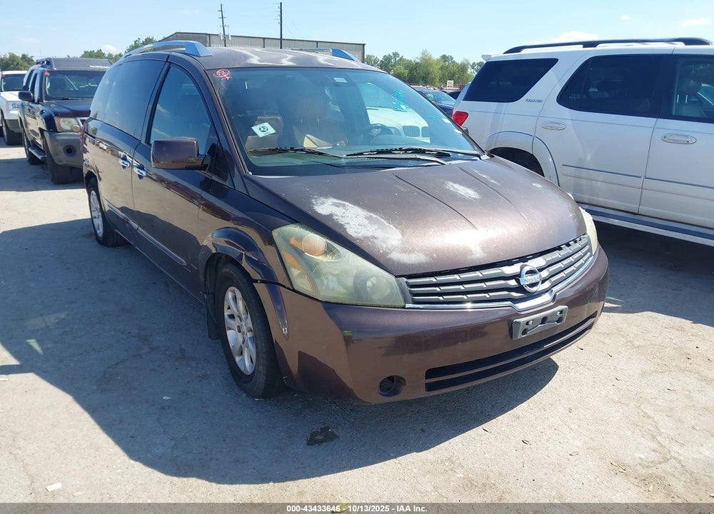 2007 NISSAN QUEST 3.5 SL VIN: 5N1BV28U67N123100