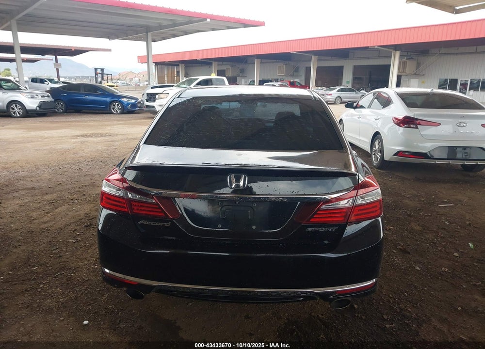 2016 HONDA ACCORD SPORT VIN: 1HGCR2F5XGA017170