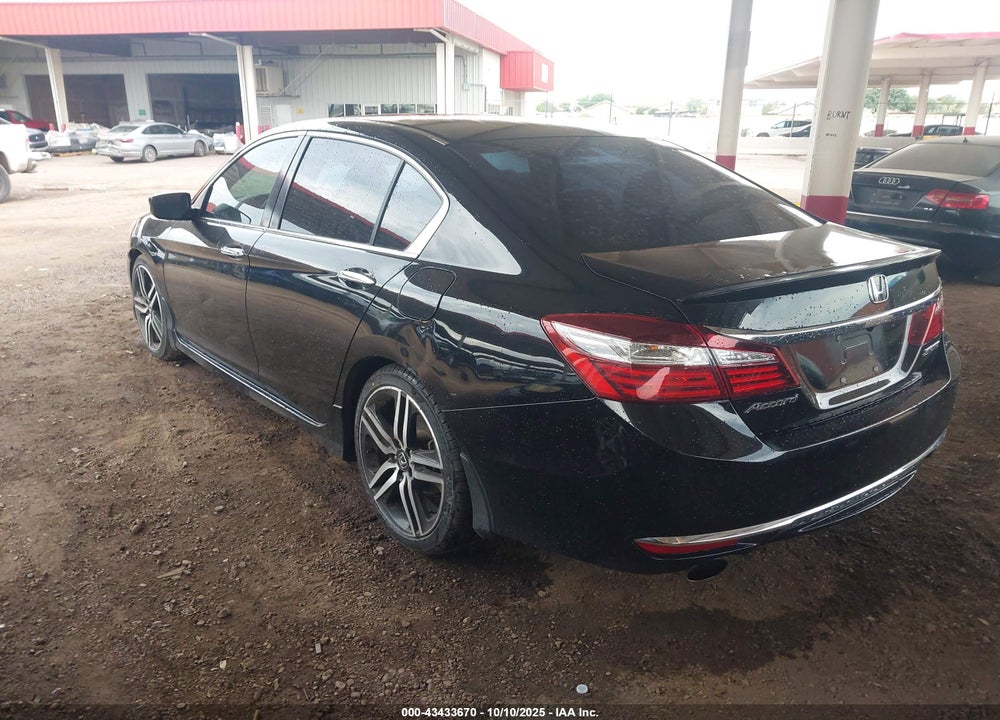 2016 HONDA ACCORD SPORT VIN: 1HGCR2F5XGA017170