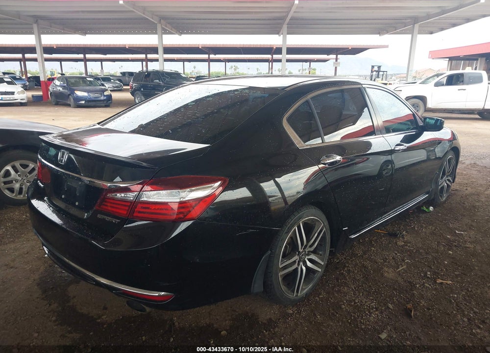 2016 HONDA ACCORD SPORT VIN: 1HGCR2F5XGA017170