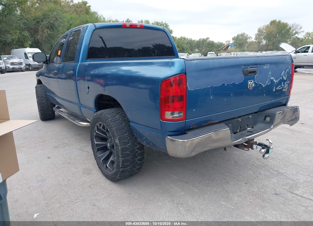 2005 DODGE RAM 1500 SLT/LARAMIE VIN: 1D7HU18N55S346382