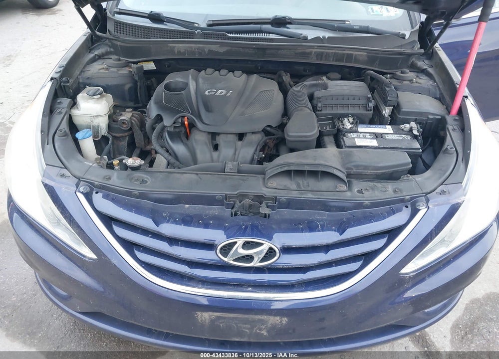 2013 HYUNDAI SONATA GLS VIN: 5NPEB4AC5DH728292