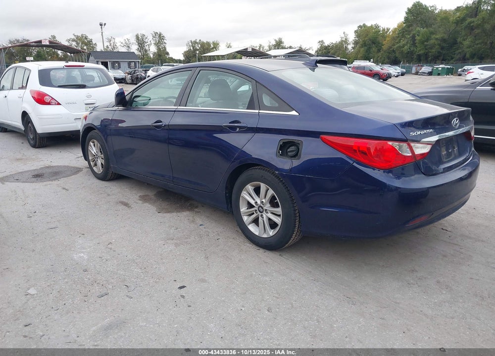 2013 HYUNDAI SONATA GLS VIN: 5NPEB4AC5DH728292