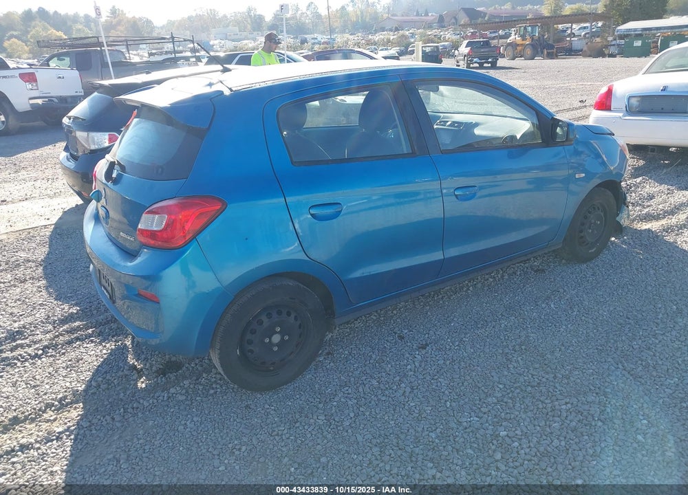 2018 MITSUBISHI MIRAGE ES VIN: ML32A3HJ0JH012210