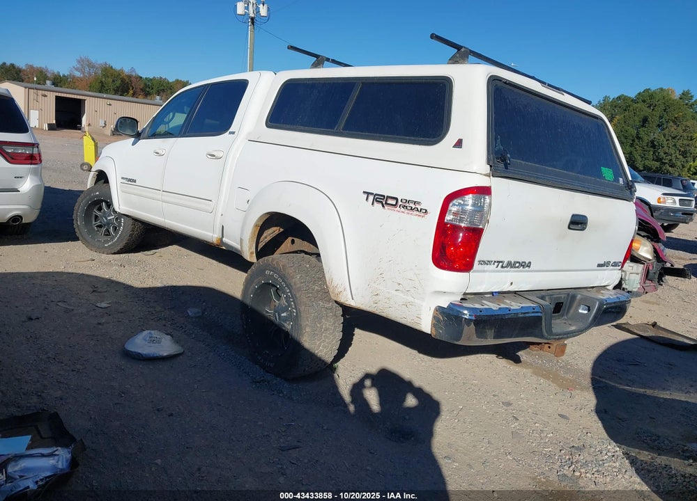 2006 TOYOTA TUNDRA SR5 V8 VIN: 5TBDT44126S529564