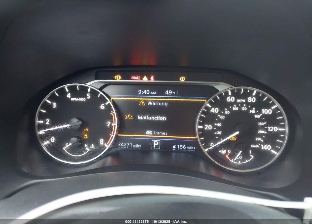 2022 NISSAN ALTIMA SV INTELLIGENT AWD VIN: 1N4BL4DW7NN302584