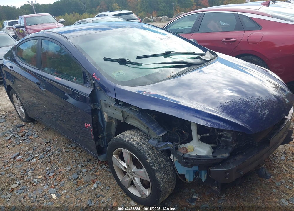 2013 HYUNDAI ELANTRA GLS VIN: 5NPDH4AE4DH248207