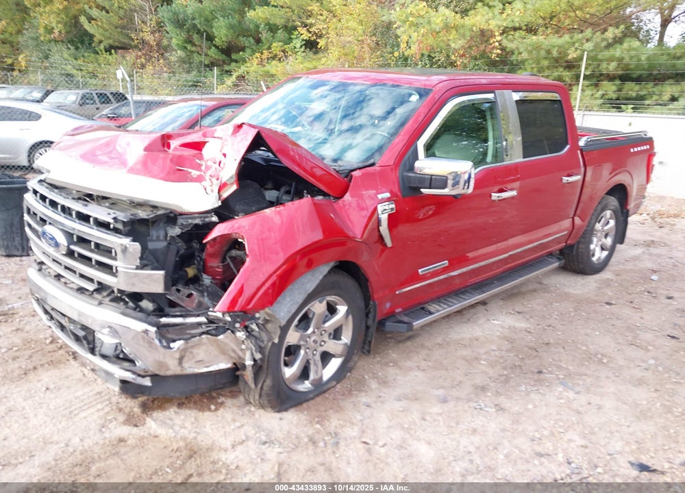 2021 FORD F-150 LARIAT VIN: 1FTFW1ED9MFC92857
