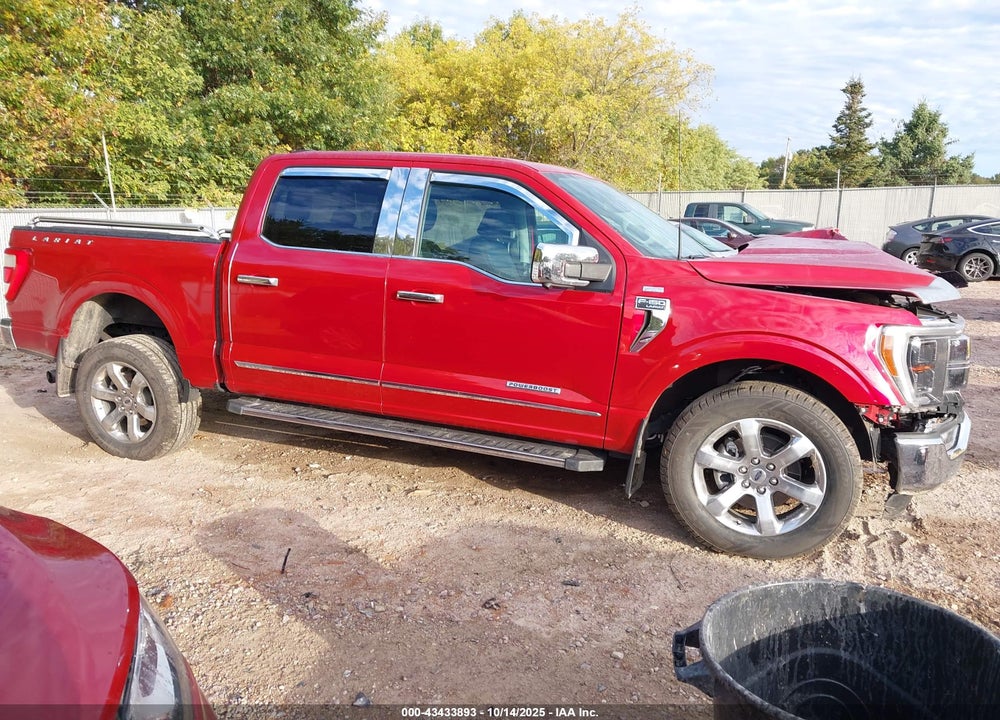 2021 FORD F-150 LARIAT VIN: 1FTFW1ED9MFC92857