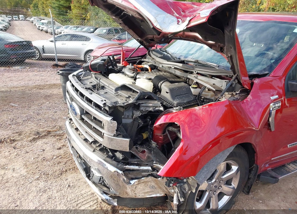 2021 FORD F-150 LARIAT VIN: 1FTFW1ED9MFC92857