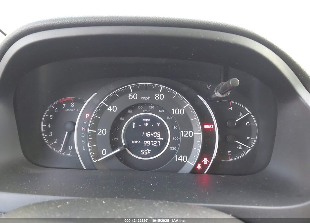 2016 HONDA CR-V EX VIN: 2HKRM4H54GH619684