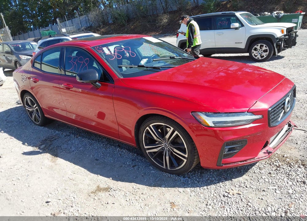 2019 VOLVO S60 T6 R-DESIGN VIN: 7JRA22TM0KG007258