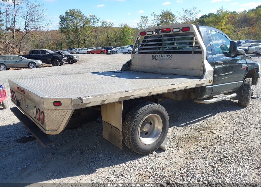 2009 DODGE RAM 3500 HD CHASSIS ST/SLT VIN: 3D6WH46L99G520020