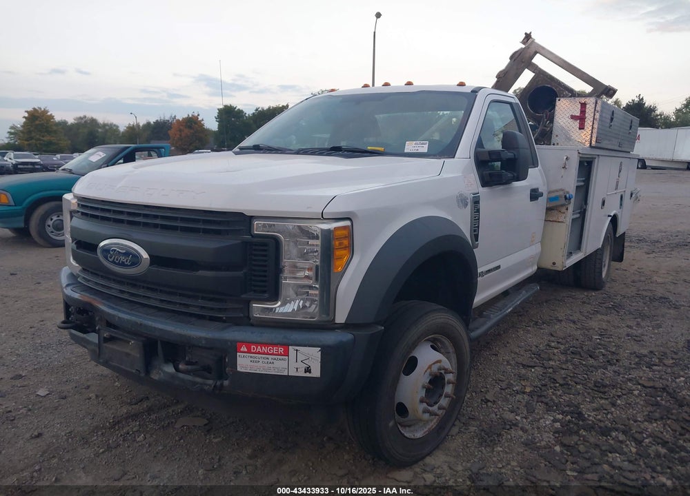 2017 FORD F-550 CHASSIS XL VIN: 1FDUF5GT1HDA10114