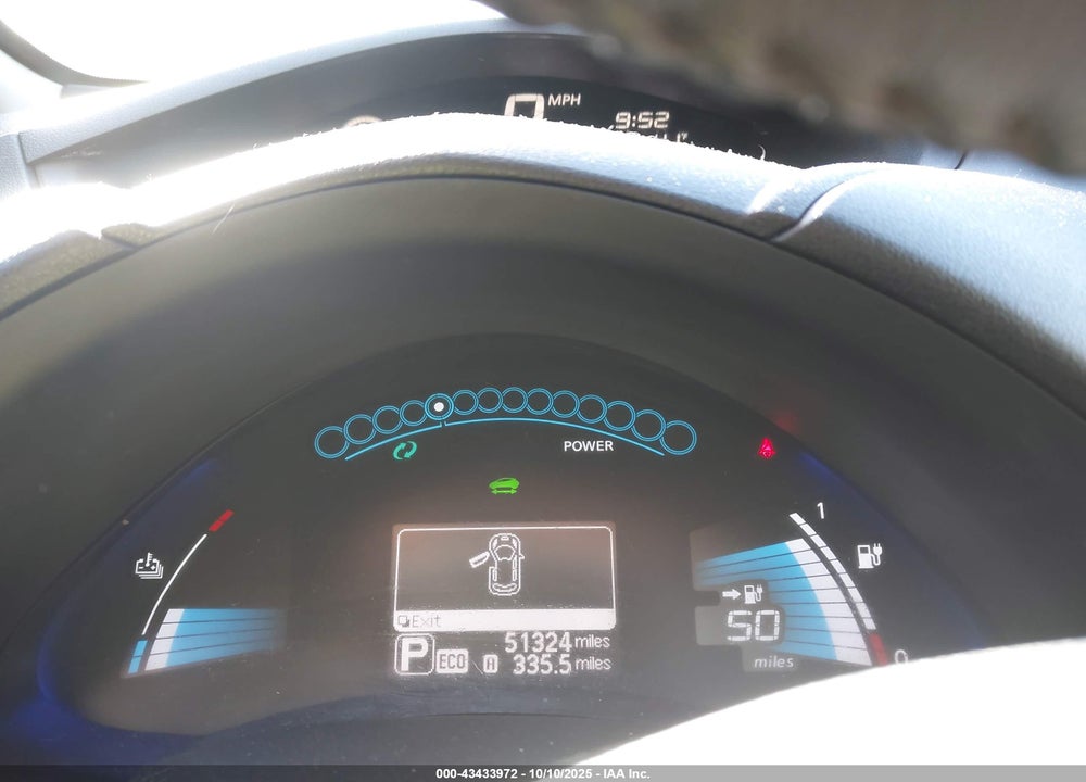 2015 NISSAN LEAF VIN: 1N4AZ0CP1FC323019