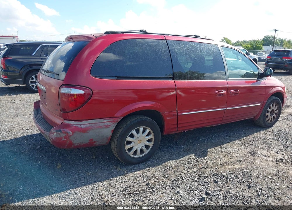 2002 CHRYSLER TOWN & COUNTRY LXI VIN: 2C4GP54L12R748812