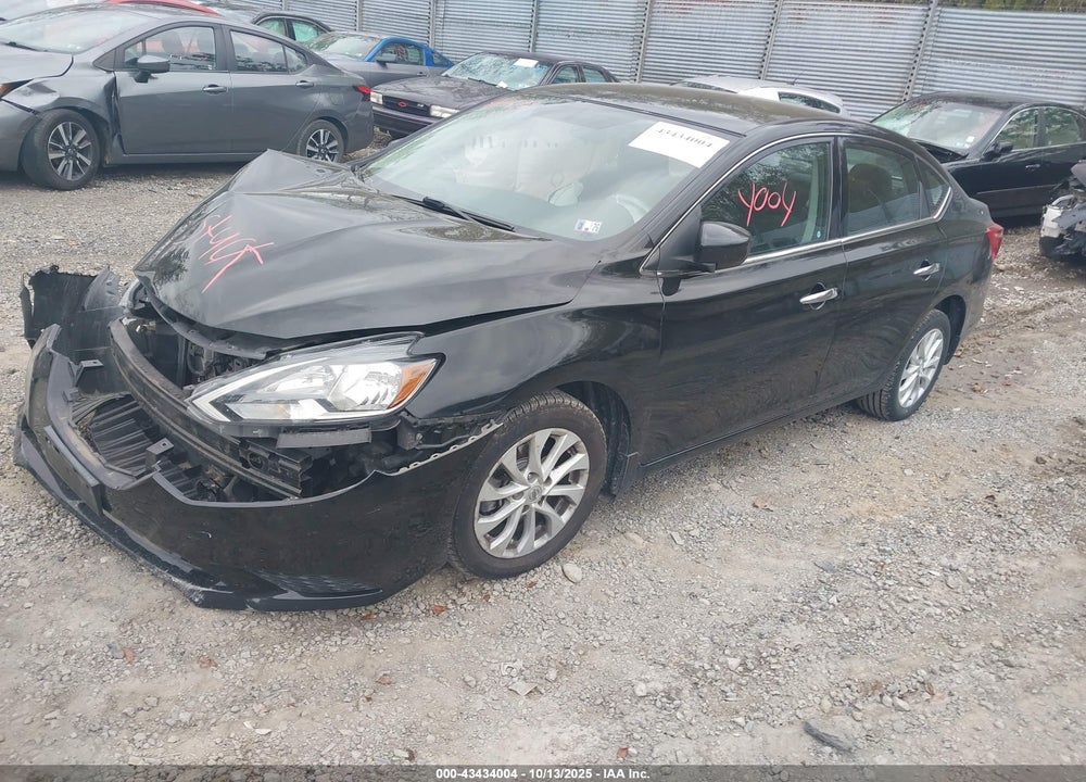 2018 NISSAN SENTRA SV VIN: 3N1AB7AP7JY225044
