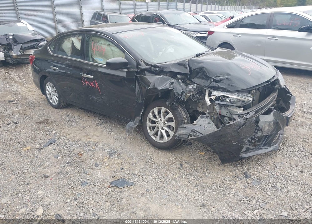2018 NISSAN SENTRA SV VIN: 3N1AB7AP7JY225044