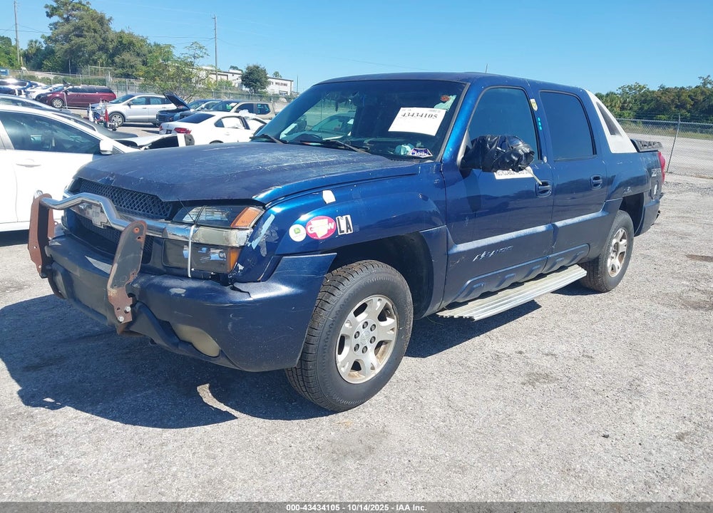 2002 CHEVROLET AVALANCHE 1500 VIN: 3GNEC13TX2G147733