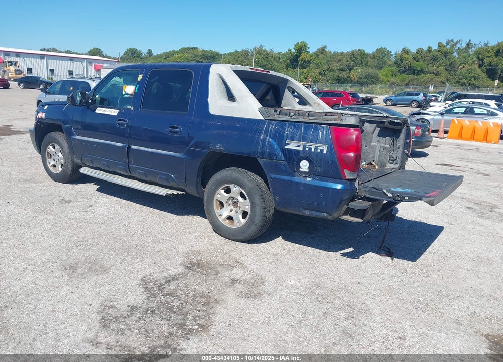 2002 CHEVROLET AVALANCHE 1500 VIN: 3GNEC13TX2G147733