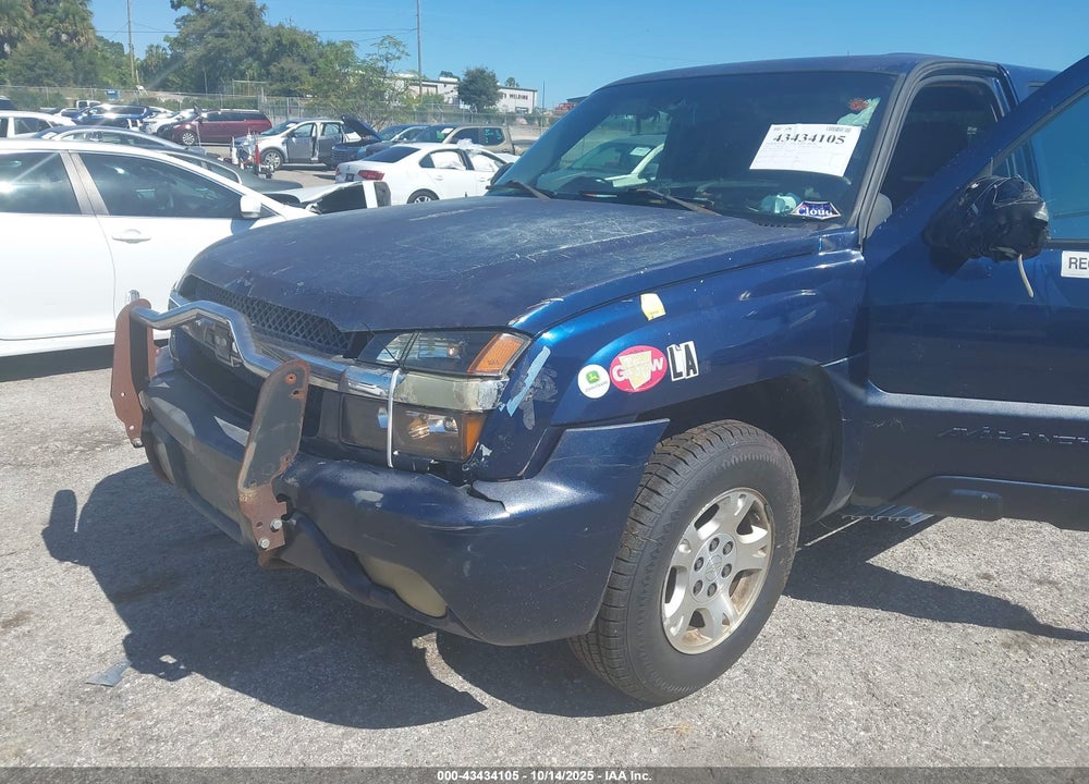 2002 CHEVROLET AVALANCHE 1500 VIN: 3GNEC13TX2G147733