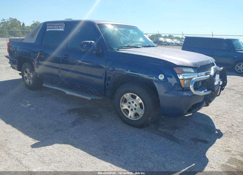 2002 CHEVROLET AVALANCHE 1500 VIN: 3GNEC13TX2G147733